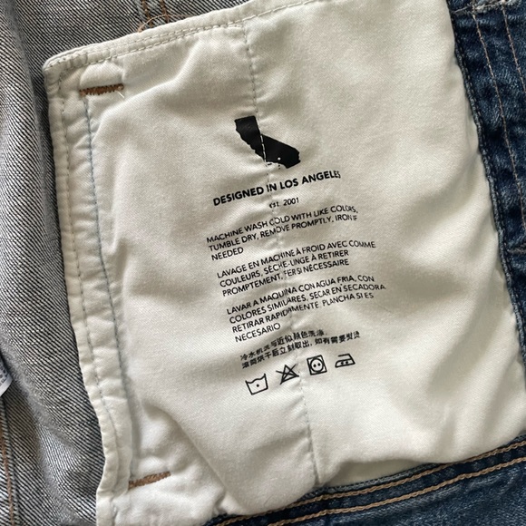 AG Sleeveless Jean Jacket - Picture 4 of 5